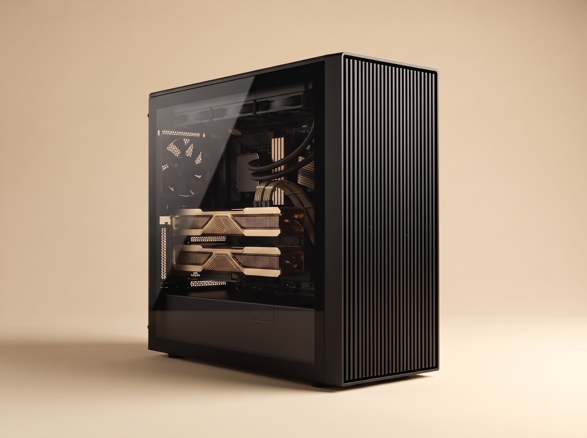Representative dual-accelerator Y Computer Pro tower